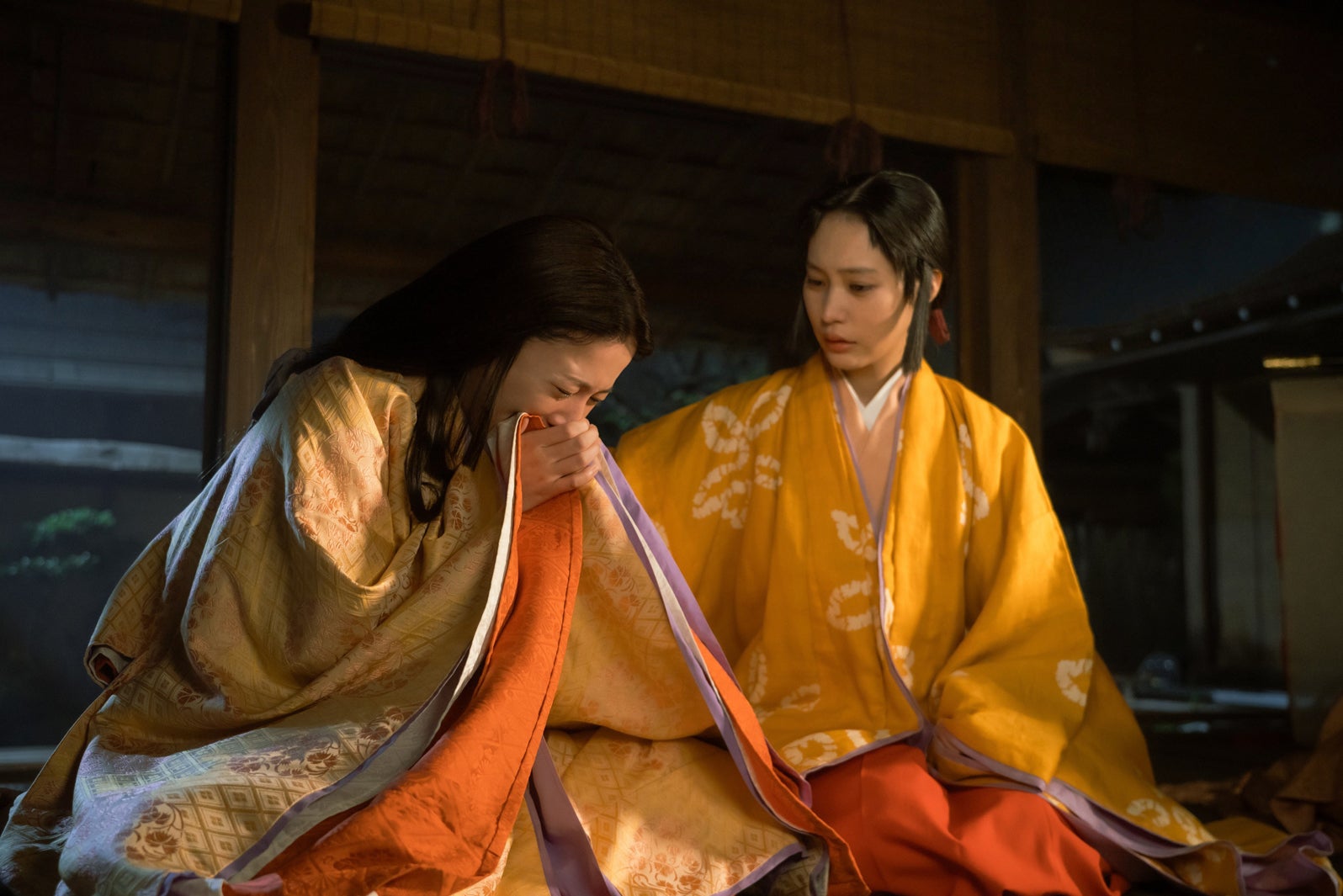 吉高由里子、南沙良「光る君へ」第39話（C）NHK