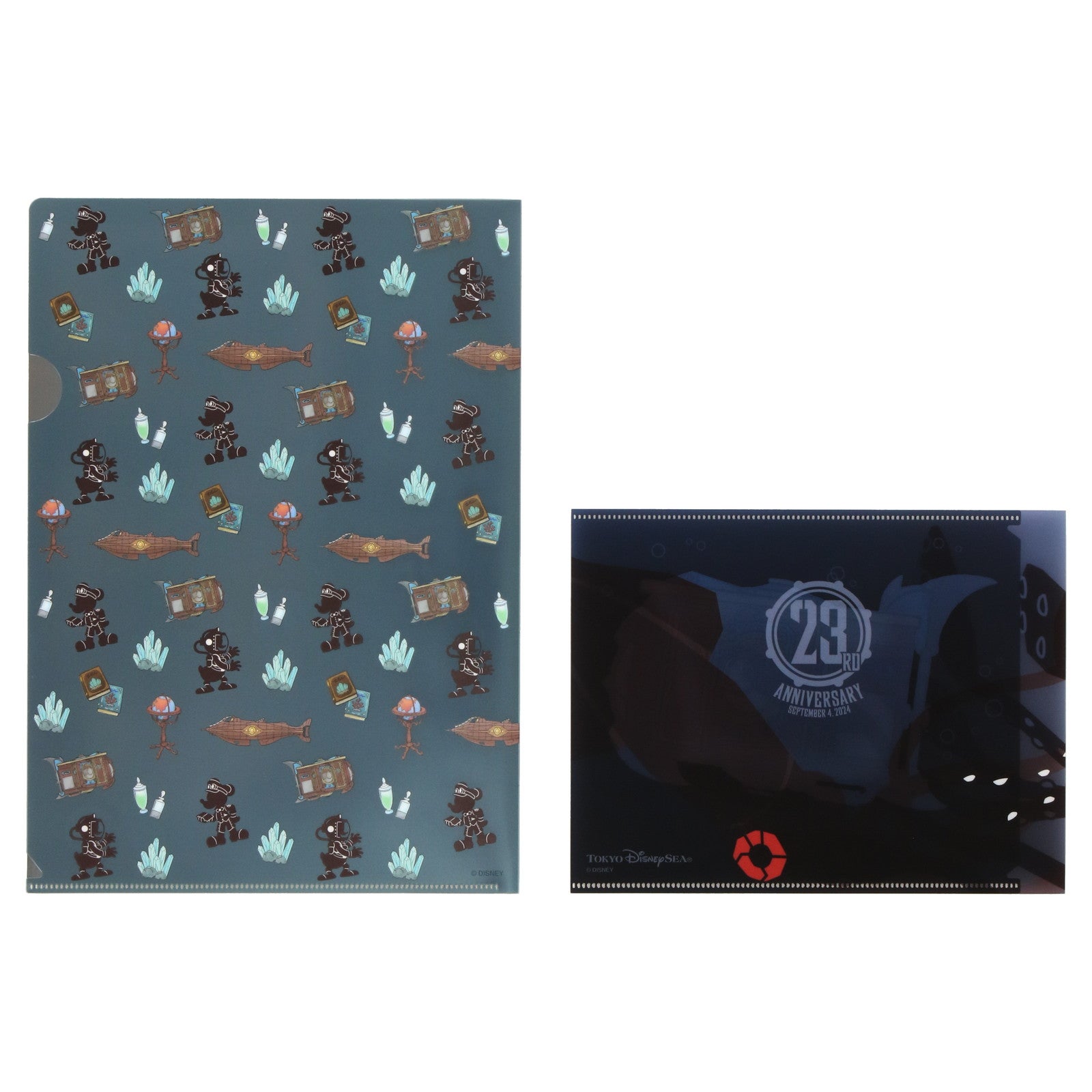 クリアホルダーセット¥750（C）Disney