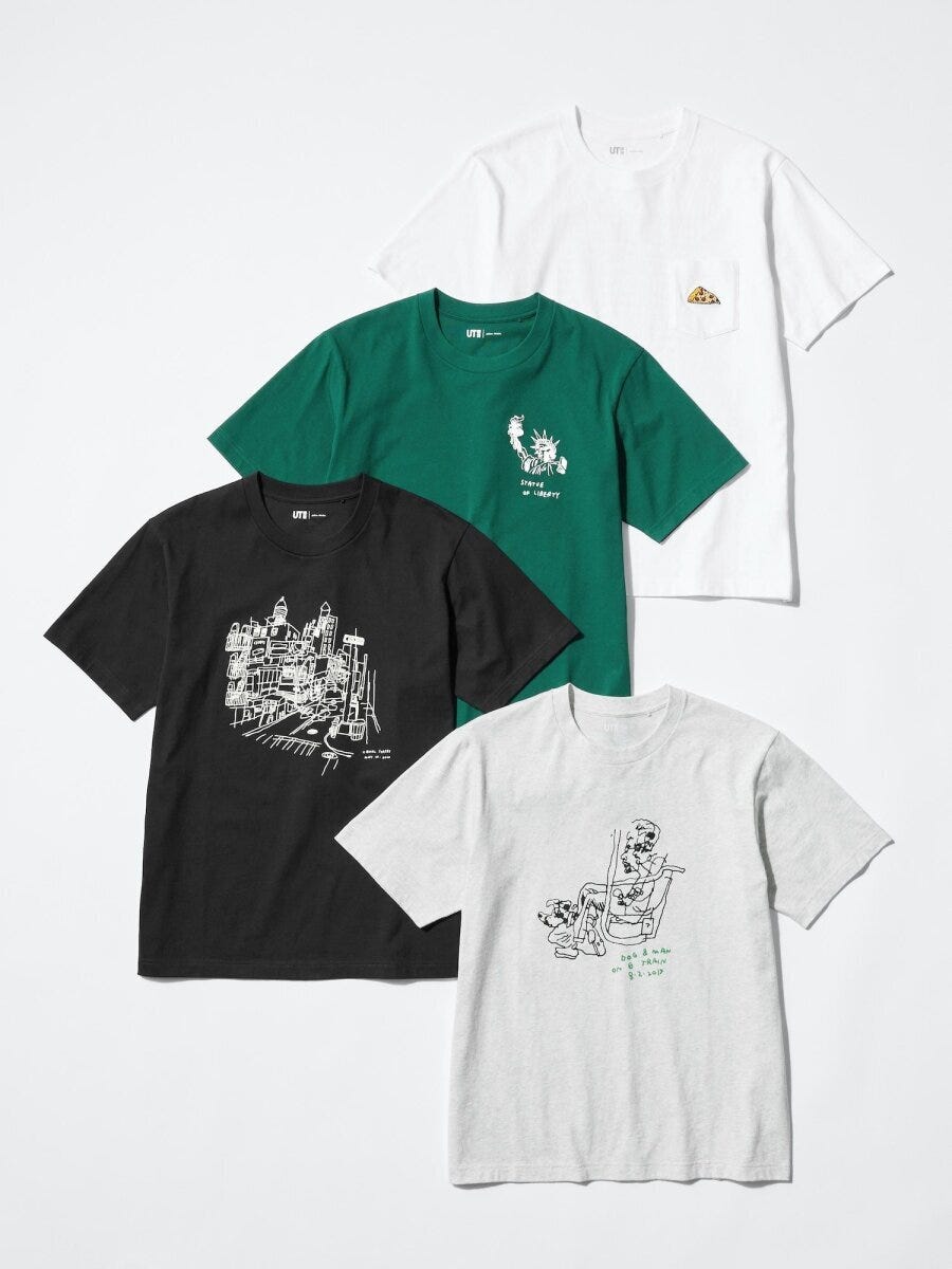 ジェイソン・ポランのアートTシャツ4枚