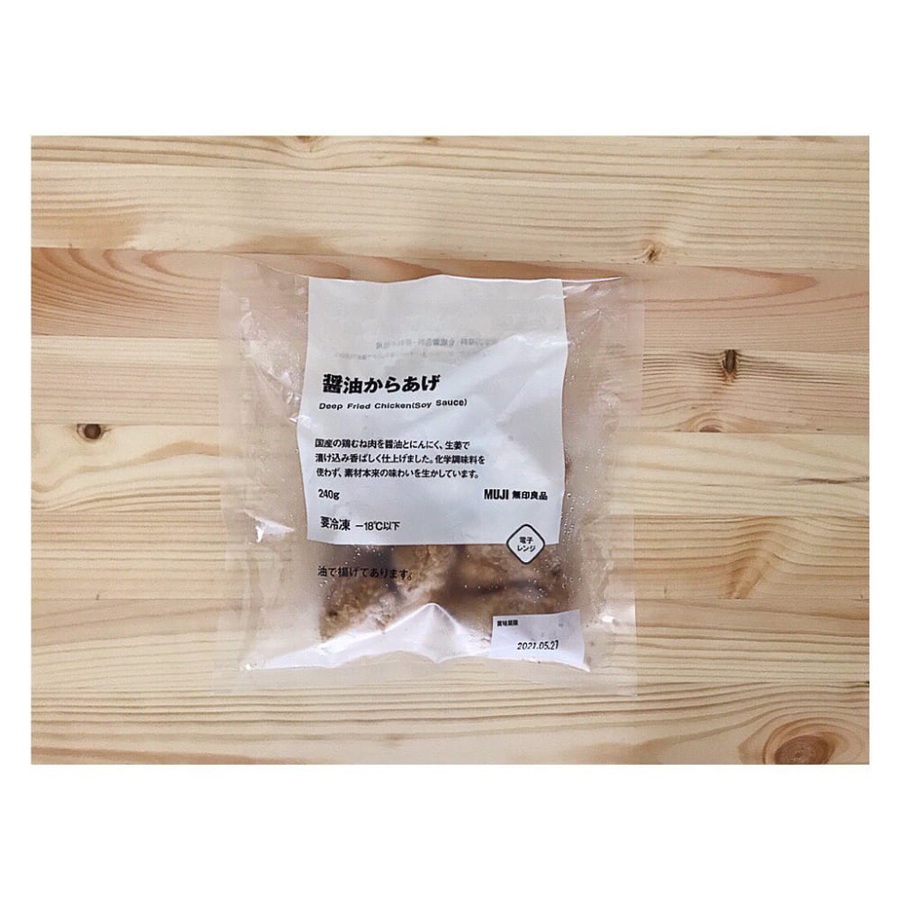 無印の醤油唐揚げ