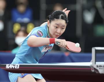 張本美和が大逆転勝ち 3年連続決勝進出 悲願の初Vまであと1勝 早田ひなとの対決へ「悔いなく終わりたい」