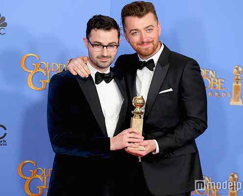 サム・スミス「人生を変えてくれた」初の「ゴールデン・グローブ賞」受賞