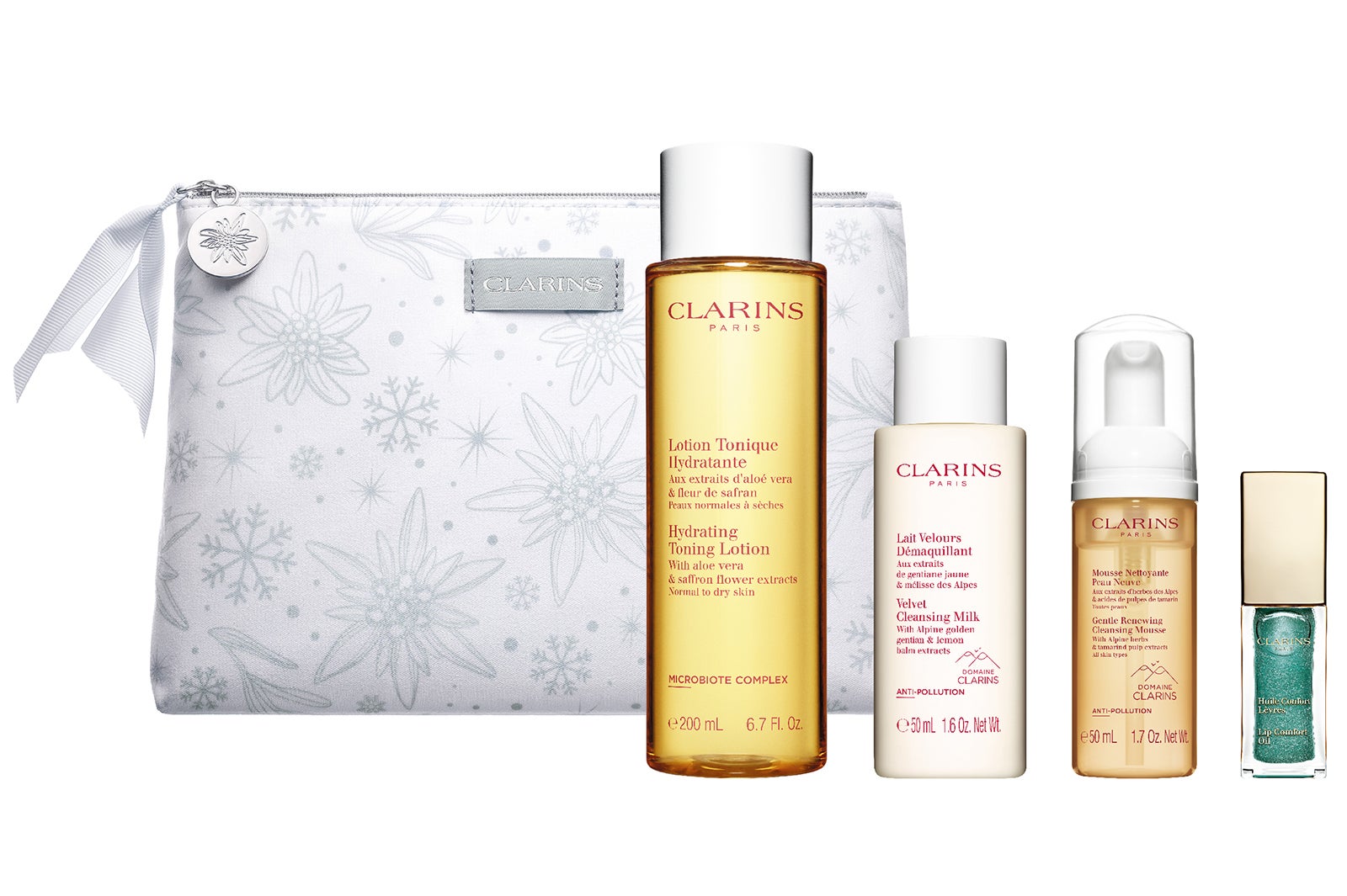 ベーシックケア ホリデーキット　5,390円、5,830円（それぞれ税込）／画像提供：クラランス