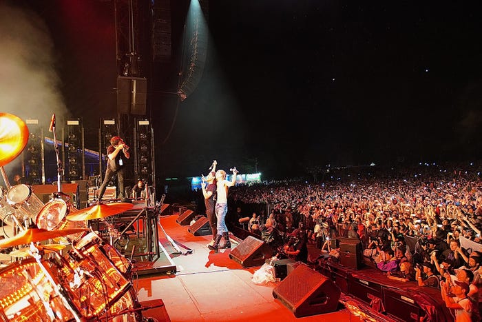 DJ Skrillex、YOSHIKI/「FUJI ROCK FESTIVAL ’18」の様子(提供写真)