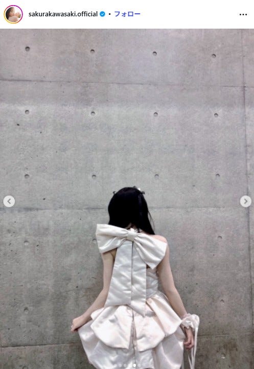 川崎桜Instagramより