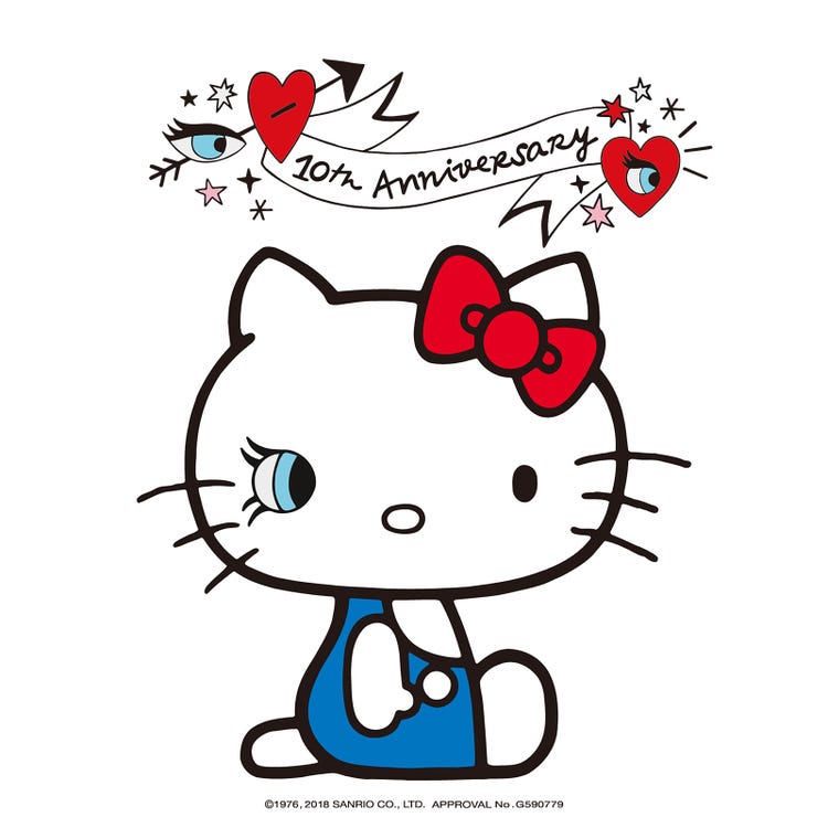 ハローキティが 最強カワイイ 目元メイクに挑戦 10周年限定デザインの ラブ ライナー 登場 モデルプレス ハローキティが 最強カワイイ 目元メイクに挑戦 10周年限定デザインの ラブ ライナー 登場 モデルプレス