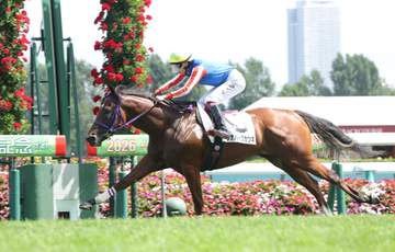 【新馬戦】ジオパークカツキ 3馬身半差V 横山武「いいスピードを見せてくれた」