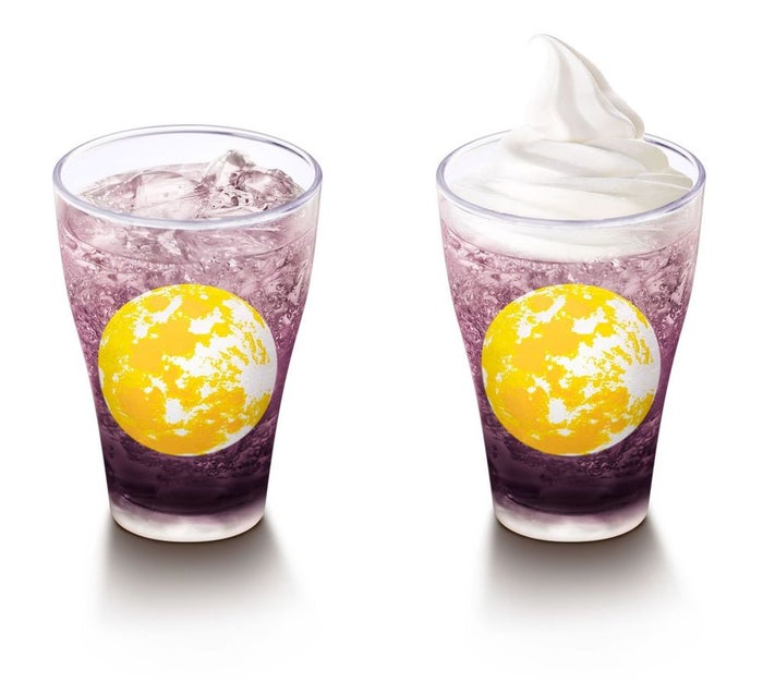 マックフィズ／マックフロート（R） 巨峰／画像提供：日本マクドナルド