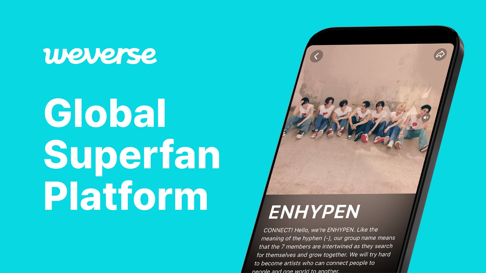 ENHYPEN「Weverse」（P）&（C） BELIFT LAB Inc.