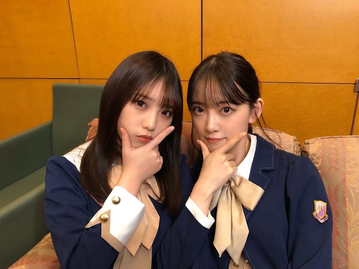 与田祐希、堀未央奈/撮影:遠藤さくら(提供写真)