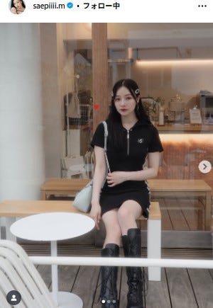 村瀬紗英Instagramより