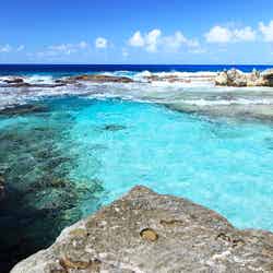 自然が作り出した天然プール スイミング・ホール(C)マリアナ政府観光局/MVA