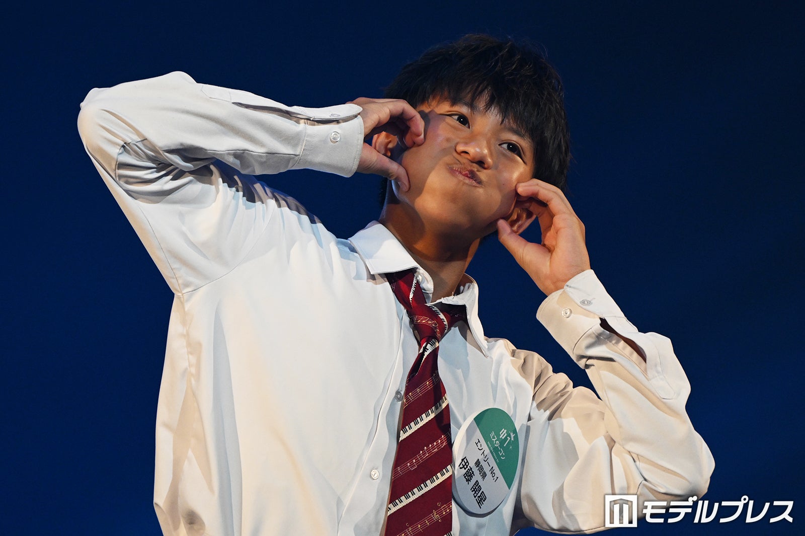 “日本一のイケメン中学一年生”伊藤開星くん（C）モデルプレス