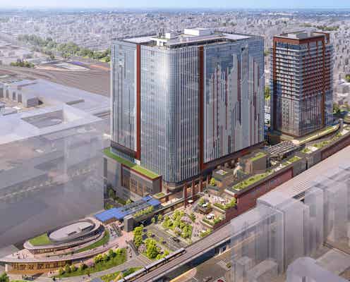 東京・大井町の複合開発「OIMACHI TRACKS」2026年開業へ 商業モール、映画館、ホテルなど入居