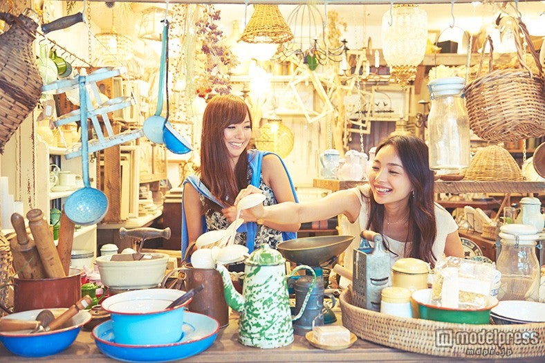 「kino」のアンティーク雑貨に興奮