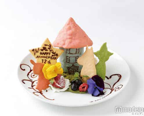 "ムーミンカフェ"にキュートなムーミンたちの12周年記念メニュー登場