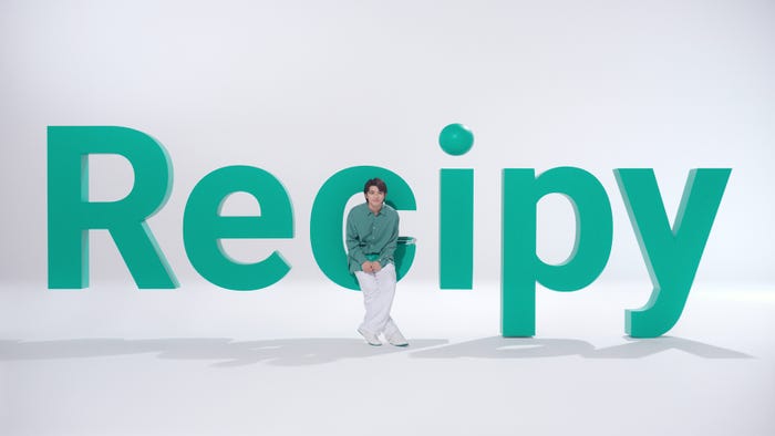 篠塚大輝「レシピー」新CM「続かない人」篇(提供写真)