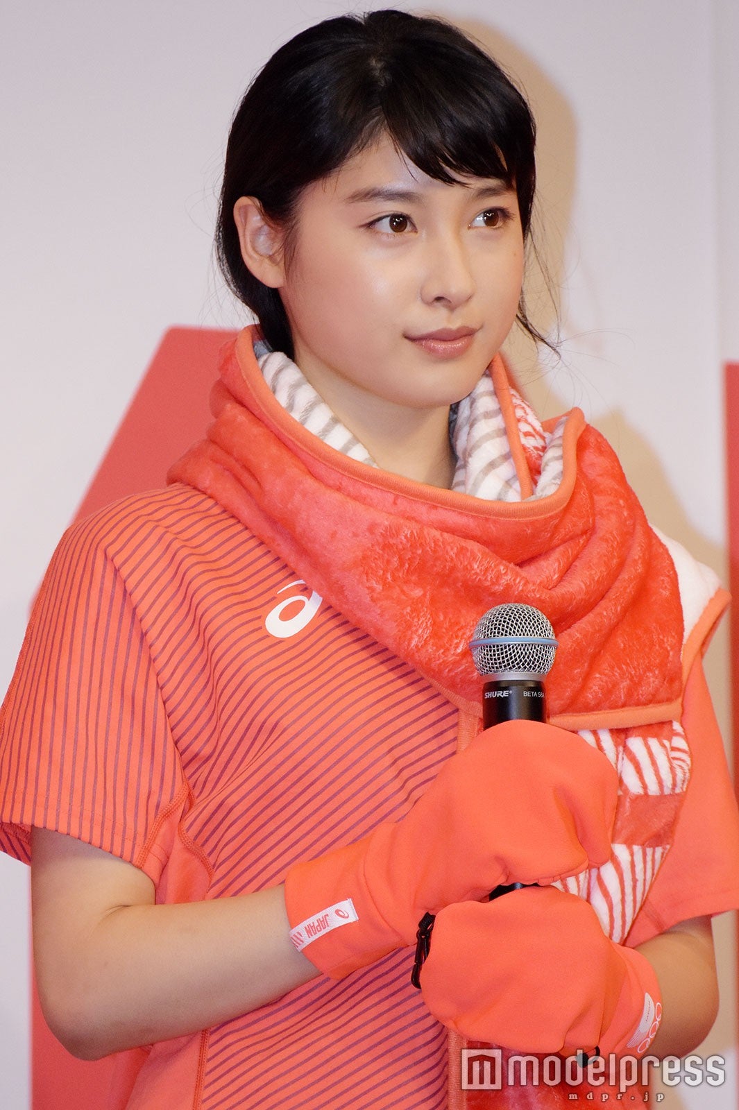 日本代表選手団オフィシャルスポーツウエアを着こなす土屋太鳳 （C）モデルプレス