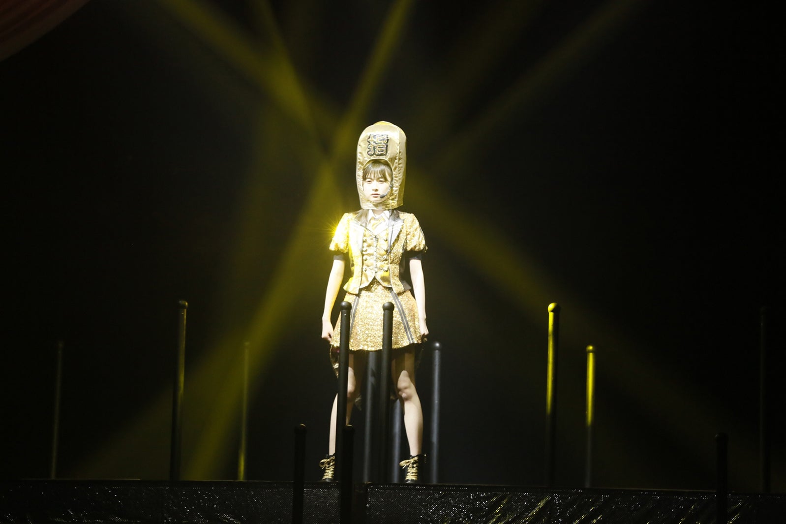 松岡はな／「HKT48九州7県ツアー ～あの支配人からの、卒業。～」夜公演の様子（C）AKS