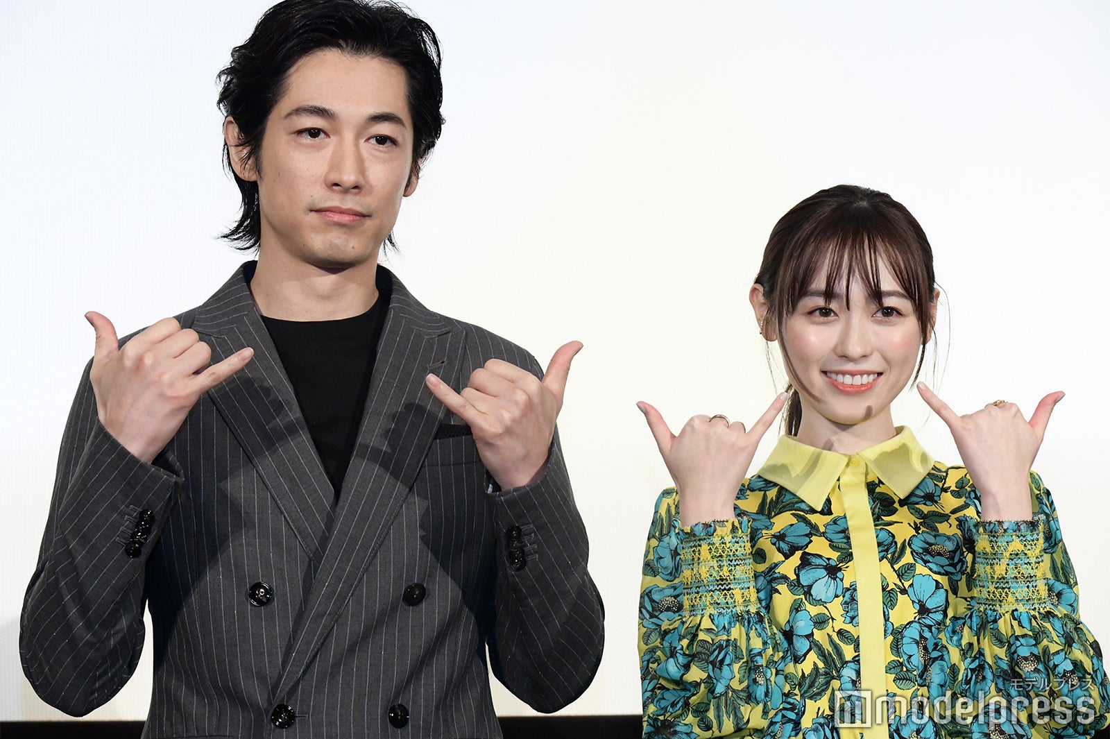 ディーン・フジオカ、福原遥（C）モデルプレス