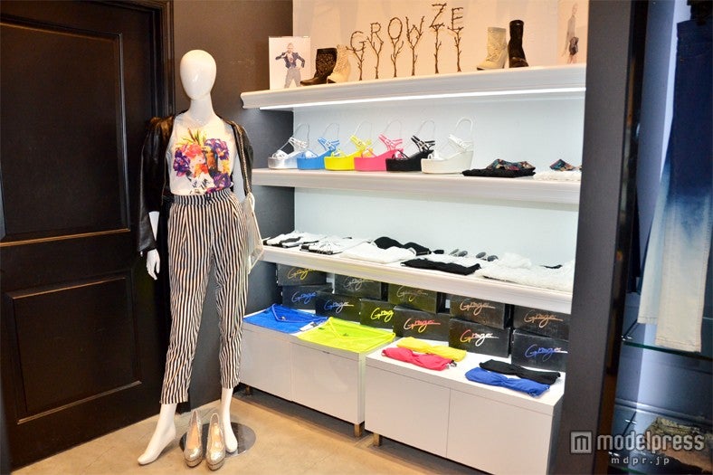 トレンドのネオンカラーアイテムも満載／米・ロサンゼルス発のブランド「GROWZE」フラッグシップショップ内観