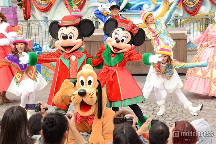 「パーフェクト・クリスマス」ミッキー、ミニー、プルート