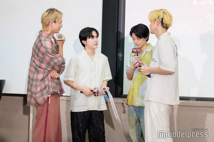 吉田剛明、鈴木福、櫻井海音、眞栄田郷敦(C)モデルプレス