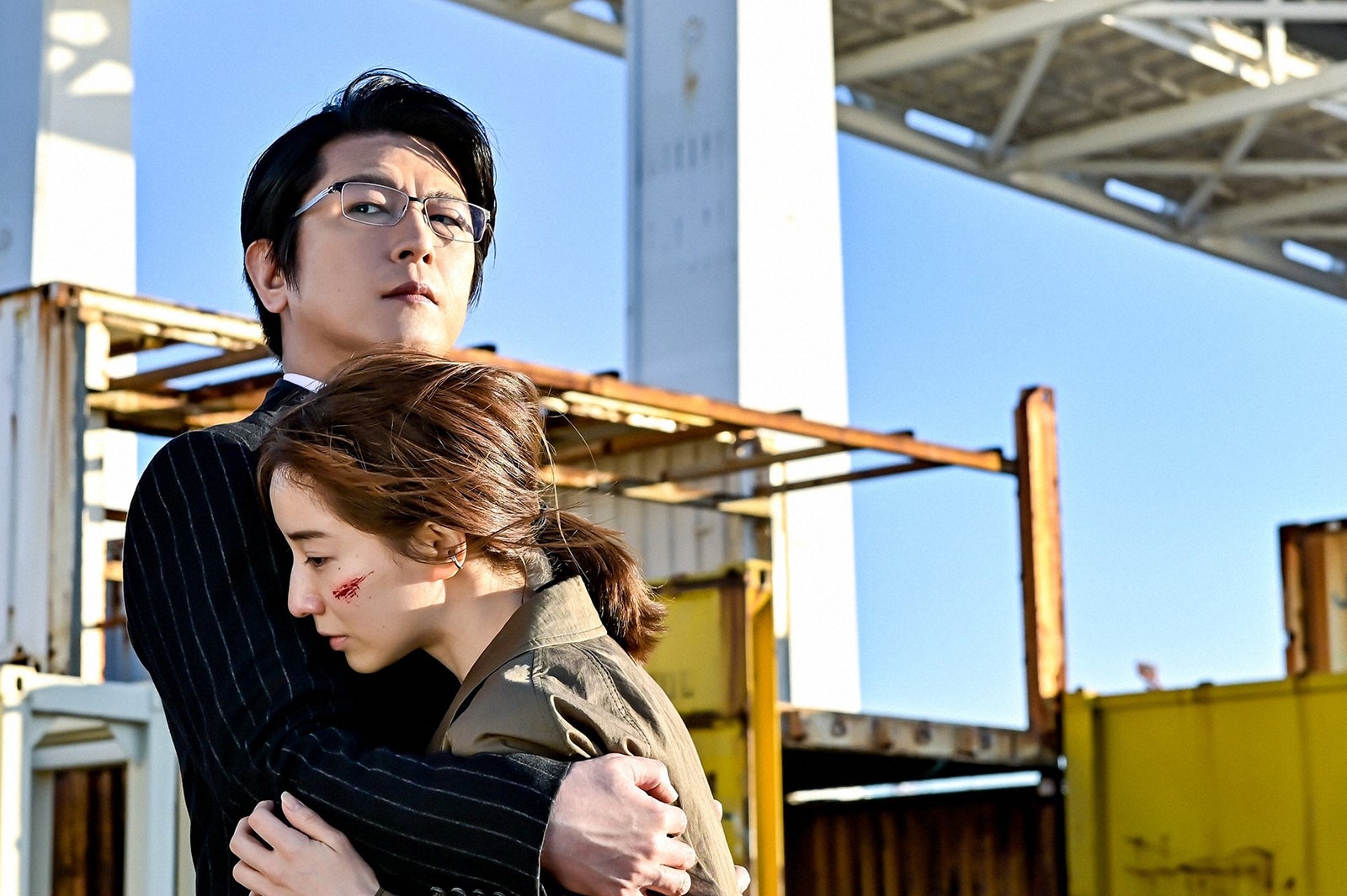 及川光博、田中みな実／「最愛」第6話より（C）TBS