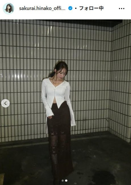 桜井日奈子公式Instagramより
