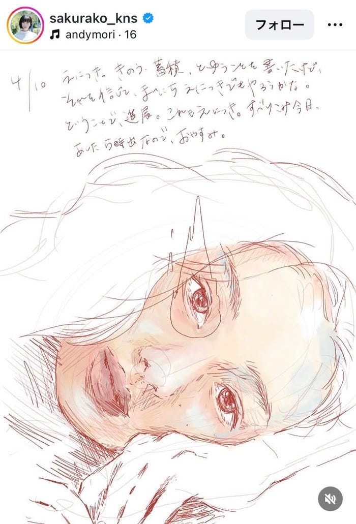 小西桜子Instagramより