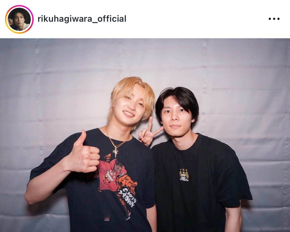萩原利久Instagramより