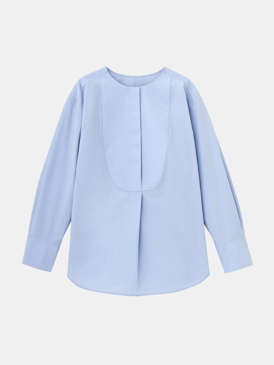 PLSTのタイプライターブザムシャツ