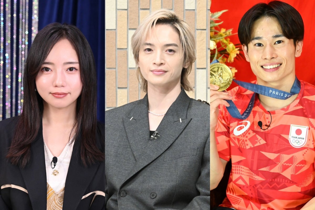 齊藤京子、玉森裕太、萱和磨選手（C）TBS