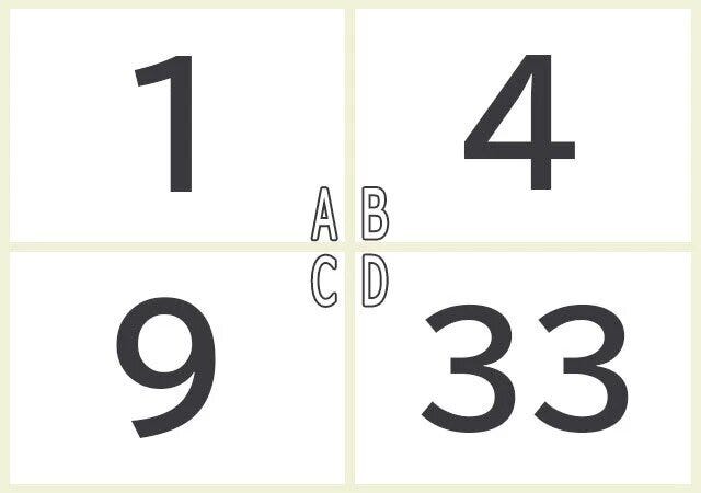 簡単にできる数字を使った心理テスト