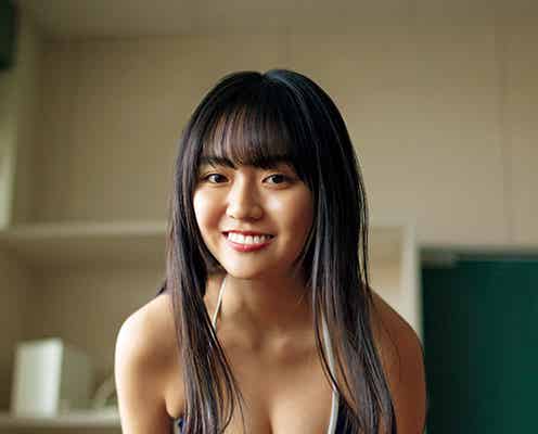 豊田ルナ、たわわバスト魅せるバレンタイングラビア