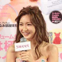 「sweet×LUCUA ガールズパーティ in 大阪」に登場した紗栄子