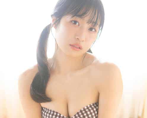 アップアップガールズ(プロレス)鈴木志乃、初々しい水着姿 人生初グラビアに挑戦