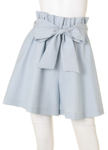 リボン付フレアキュロット「31 Sons de mode」8,208円(税込)