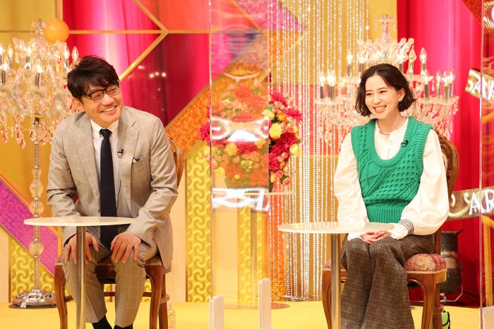 飯尾和樹、河北麻友子(C)フジテレビ