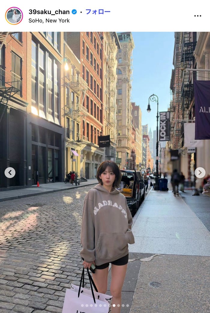 SAKURA Instagramより