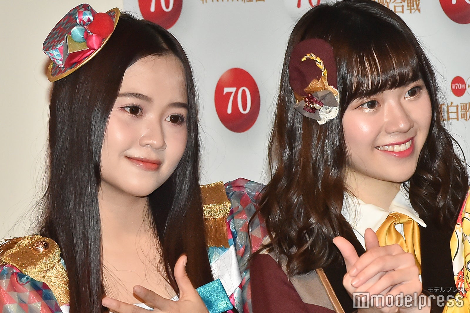 SGO48アンナ、AKB48 Team TPピンハン （C）モデルプレス