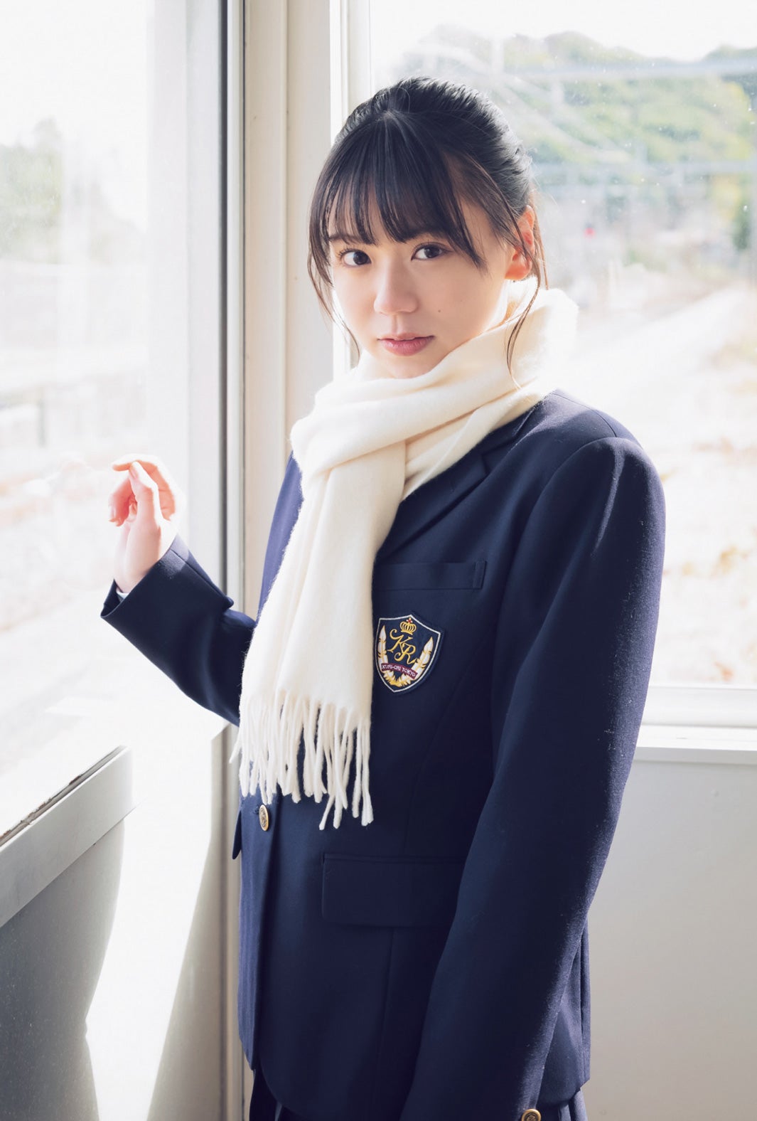 米村姫良々「B.L.T.graduation2023高校卒業」TOKYO NEWS magazine＆mook（honto）購入特典ポストカード（東京ニュース通信社刊）