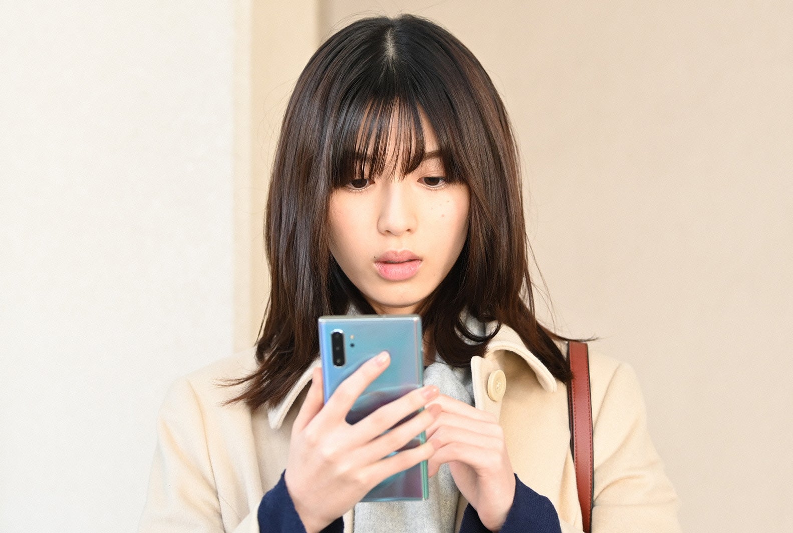 白石聖／「シロでもクロでもない世界で、パンダは笑う。」第4話より（C）日本テレビ
