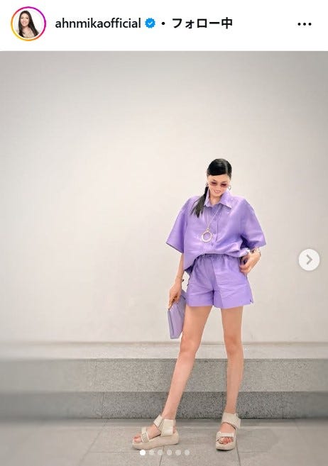 アンミカInstagramより