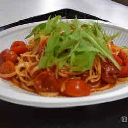 「トロピカルビアガーデン&カフェ」/トマトの冷製パスタ