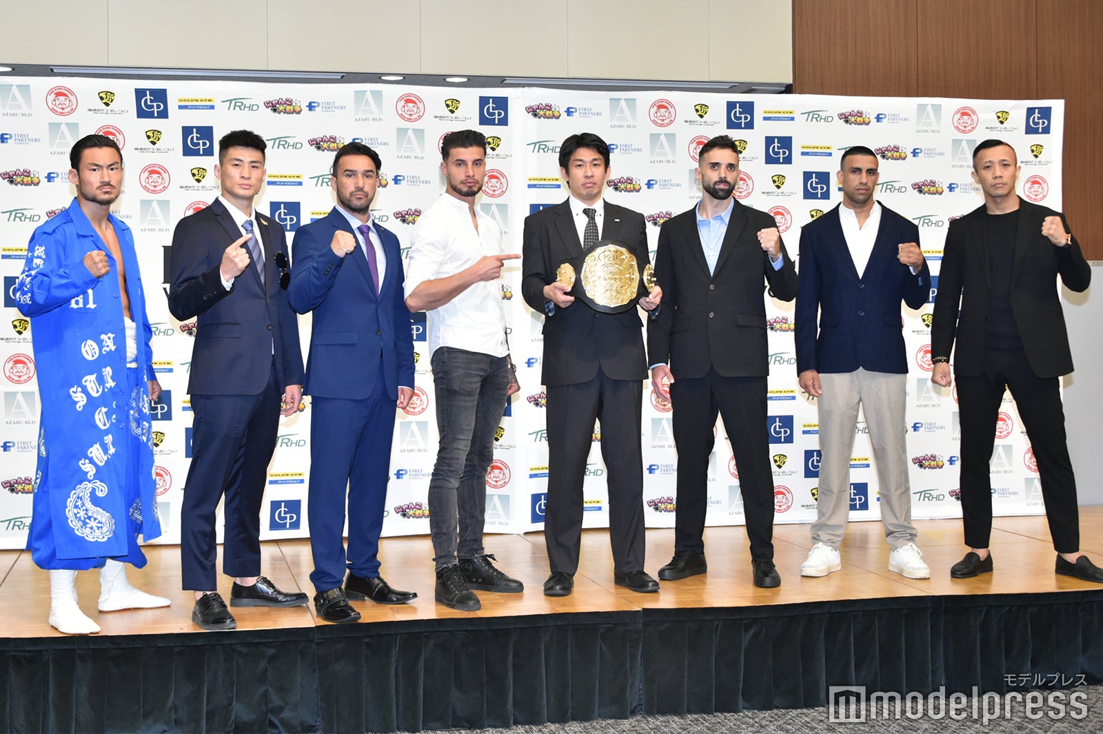 「AZABU PRESENTS K-1 WORLD GP 2023 ～初代ミドル級王者決定トーナメント～」前日会見の模様（C）モデルプレス