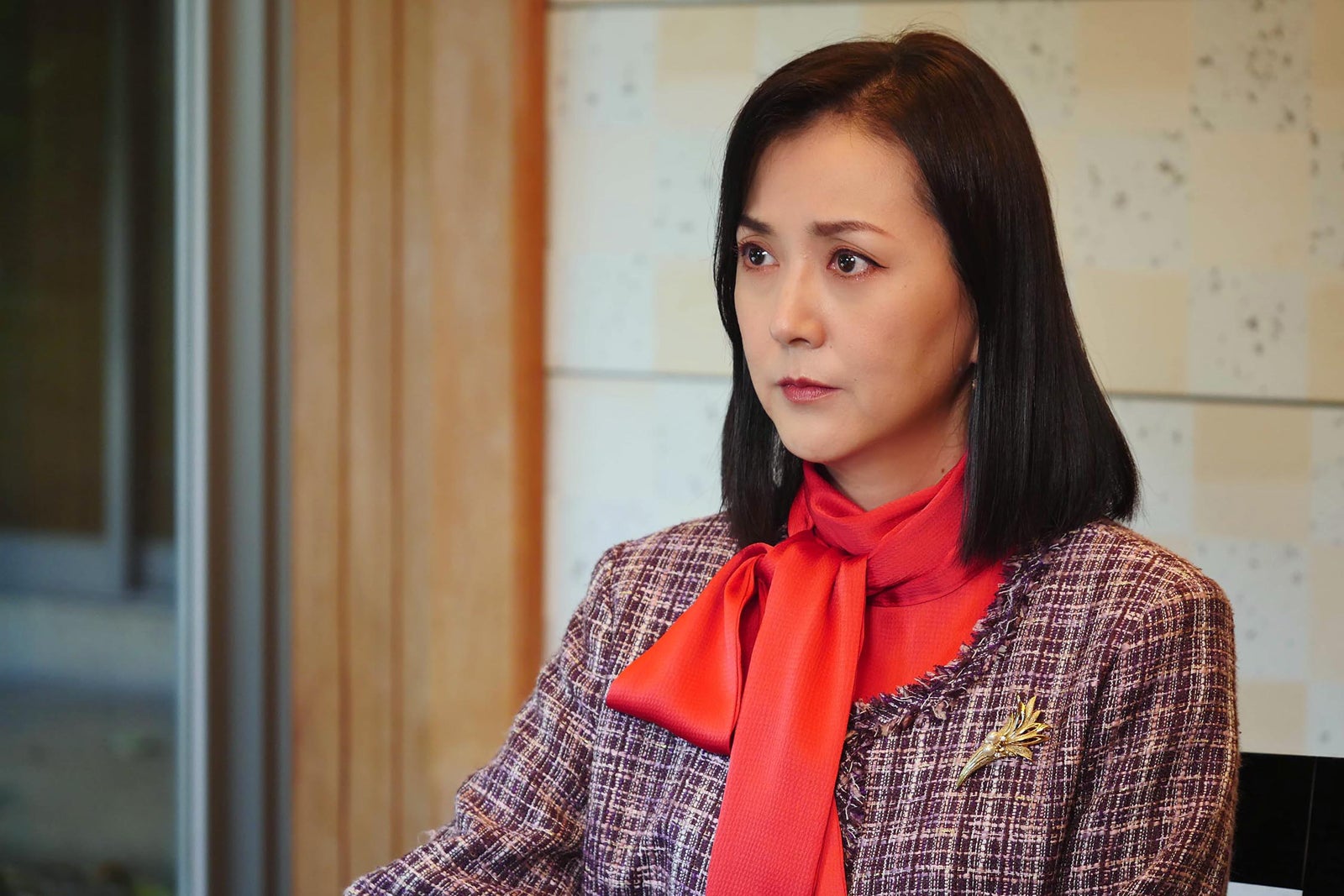 高橋かおり「ハイエナ」第2話より（C）ドラマ「ハイエナ」製作委員会