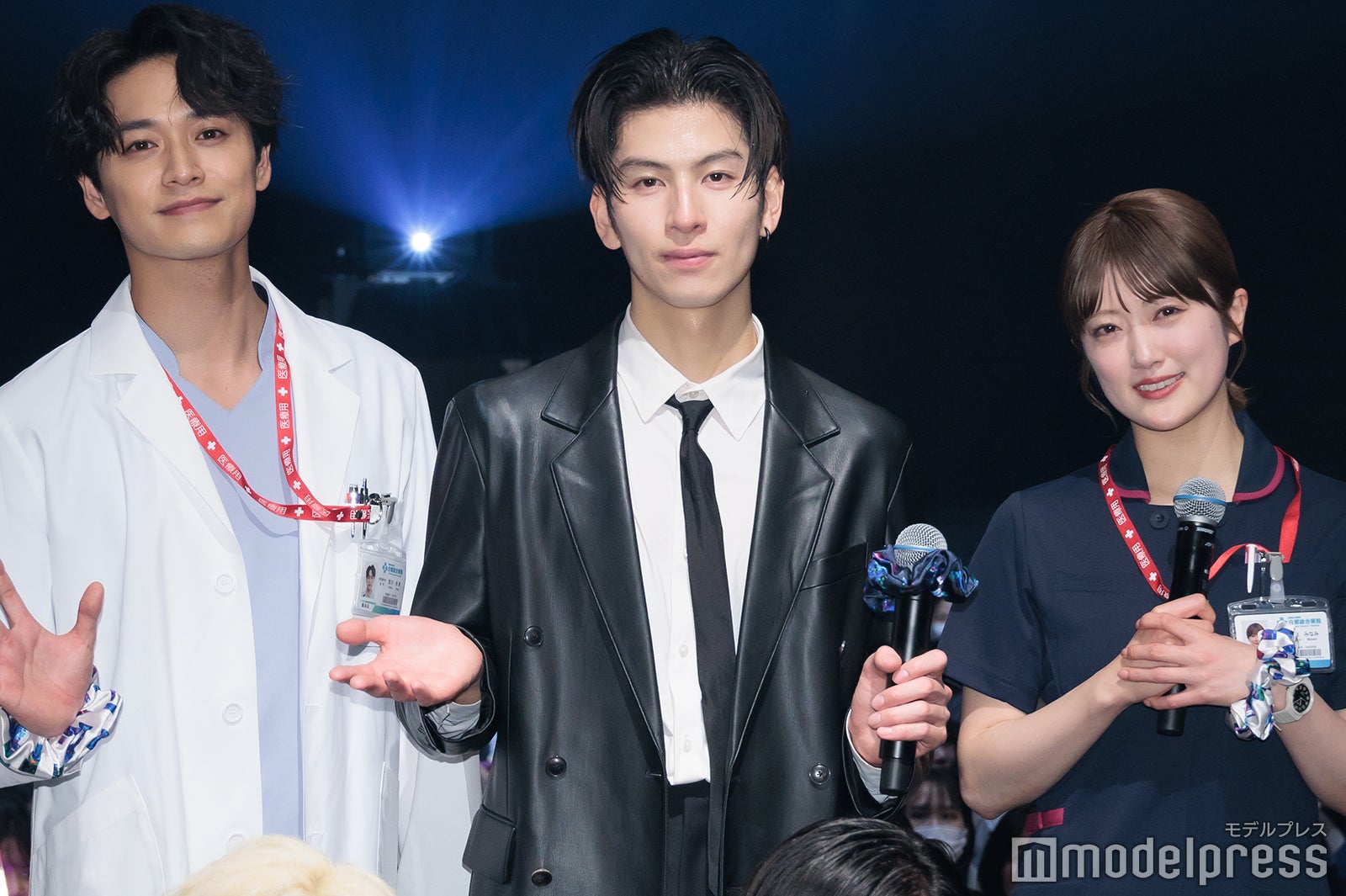井上想良、長谷川慎、樋口日奈（C）モデルプレス