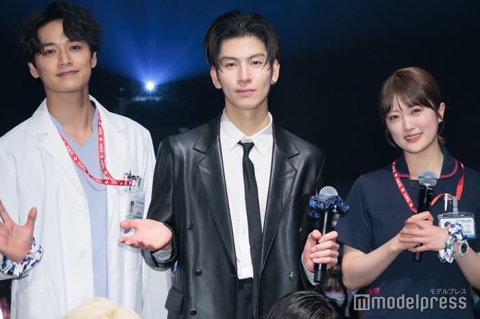 井上想良、長谷川慎、樋口日奈(C)モデルプレス