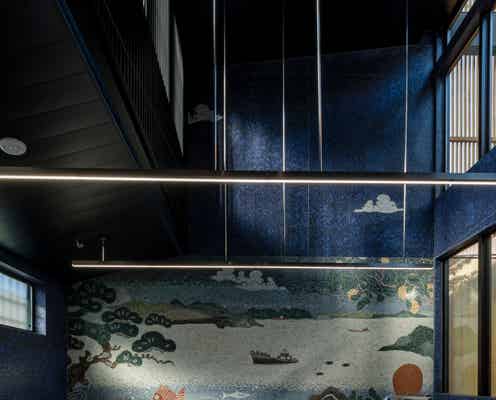 広島に銭湯付帯の宿「ユブネ(yubune)」瀬戸内海の情景描く美しい壁画に注目